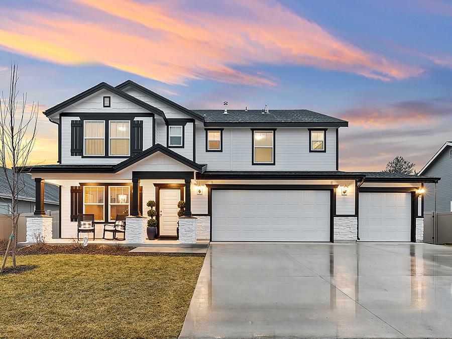 Charter Pointe Boise Idaho New Homes Hubble Homes